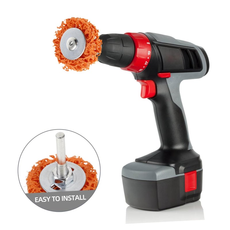 Coarse Buffing Wheel 6 Inch Heavy Duty Polishing Grinding Head for Automotive Repair - Image 4